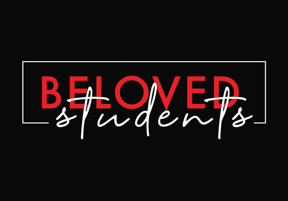 Beloved Students Black Back